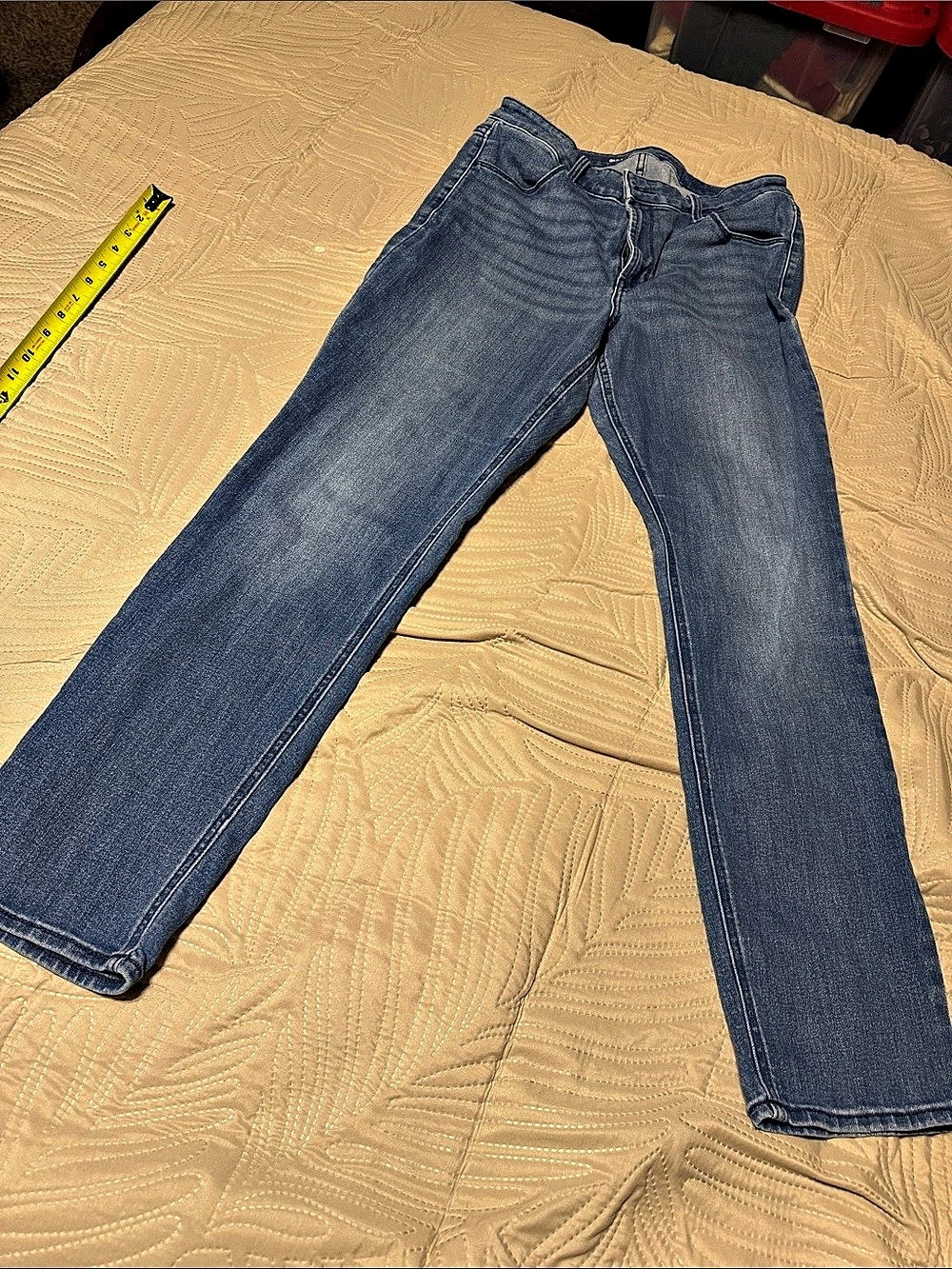 Old Navy Mid-Rise Skinny Jeans Skinny Jeans Blue Waist 12